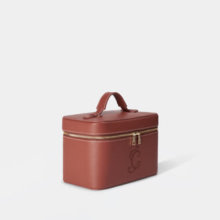 Mini Monogram Vanity Case Amber