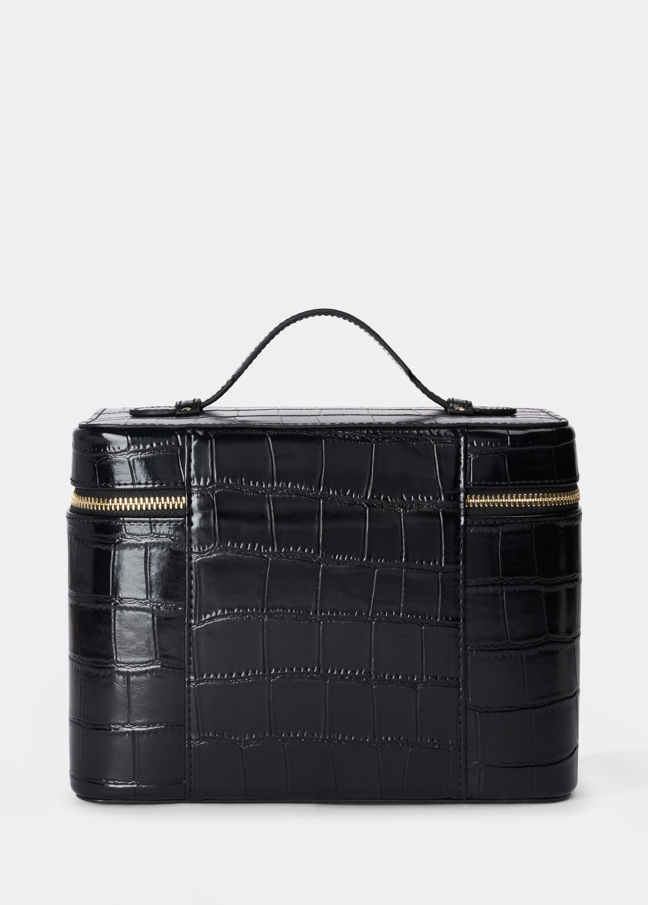 Croc Monogram Vanity Case Midnight
