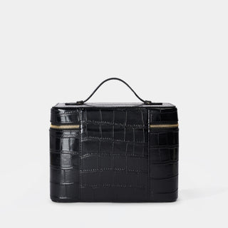 Croc Monogram Vanity Case Midnight
