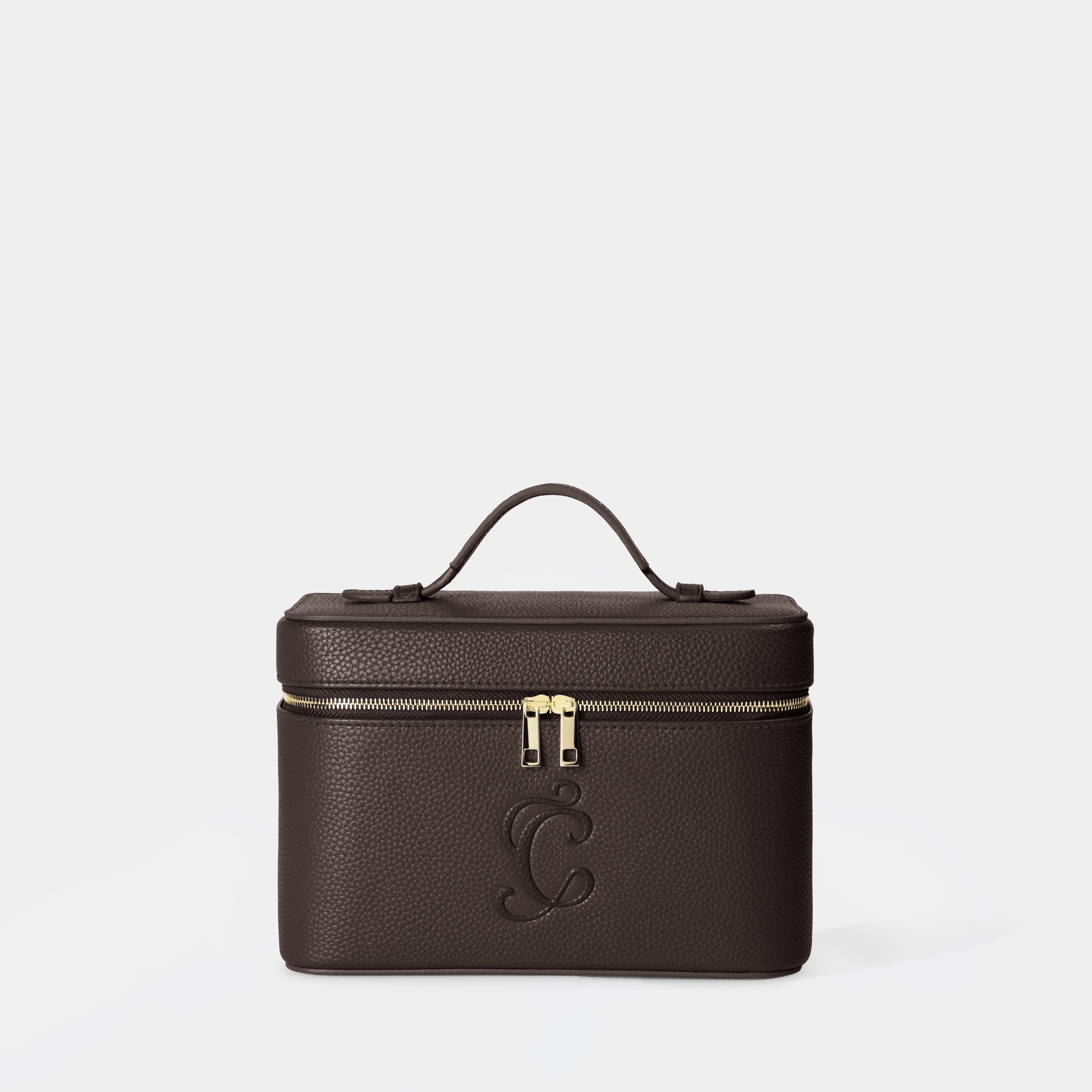 Mini Monogram Vanity Case Espresso