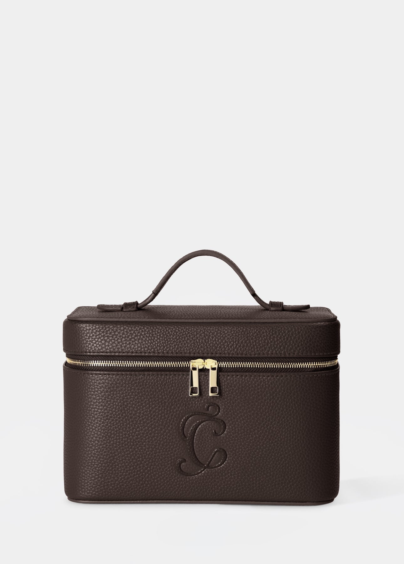 Mini Monogram Vanity Case Espresso