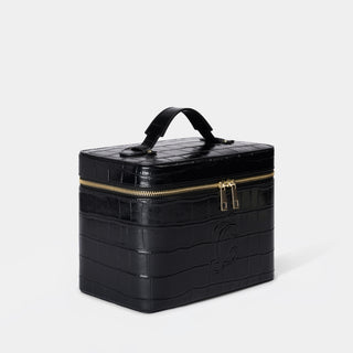 Croc Monogram Vanity Case Midnight
