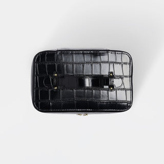 Croc Monogram Vanity Case Midnight