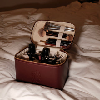 Monogram Vanity Case Rouge