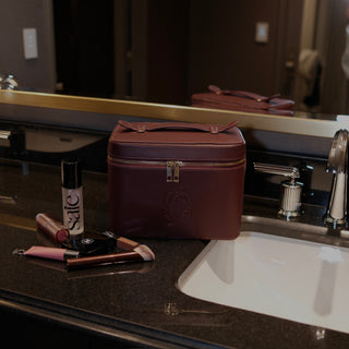 Monogram Vanity Case Rouge