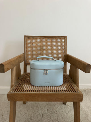 Oval Vegan Leather Case Ocean