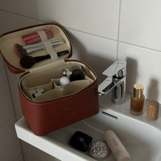 Monogram Vanity Case Amber