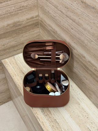 Vanity Case Amber Brown