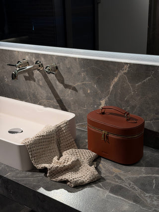 Vanity Case Amber Brown