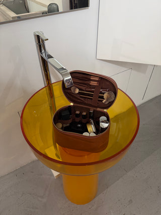 Vanity Case Amber Brown