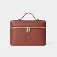 Mini Monogram Vanity Case Amber
