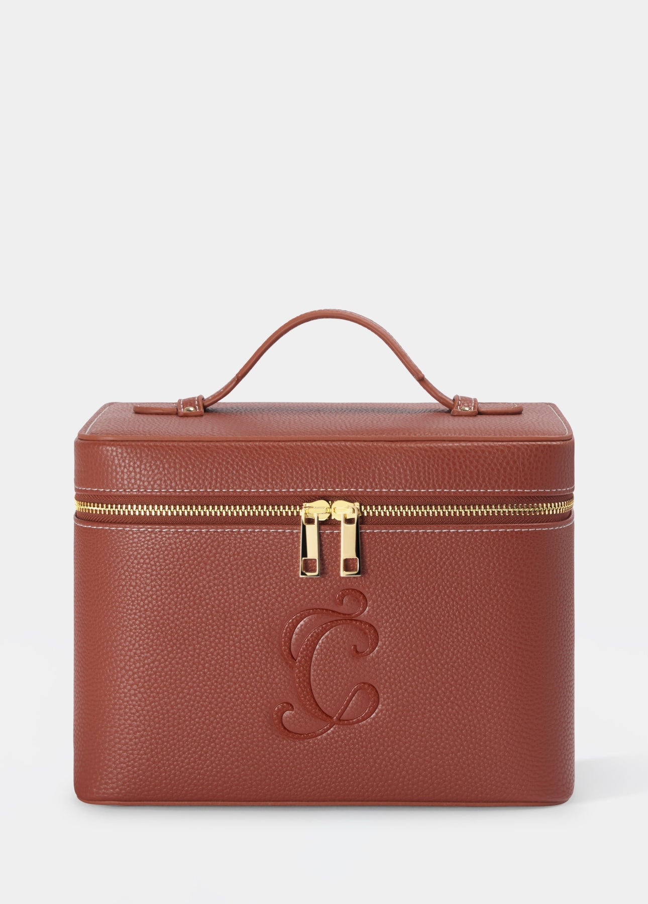 Monogram Vanity Case Amber