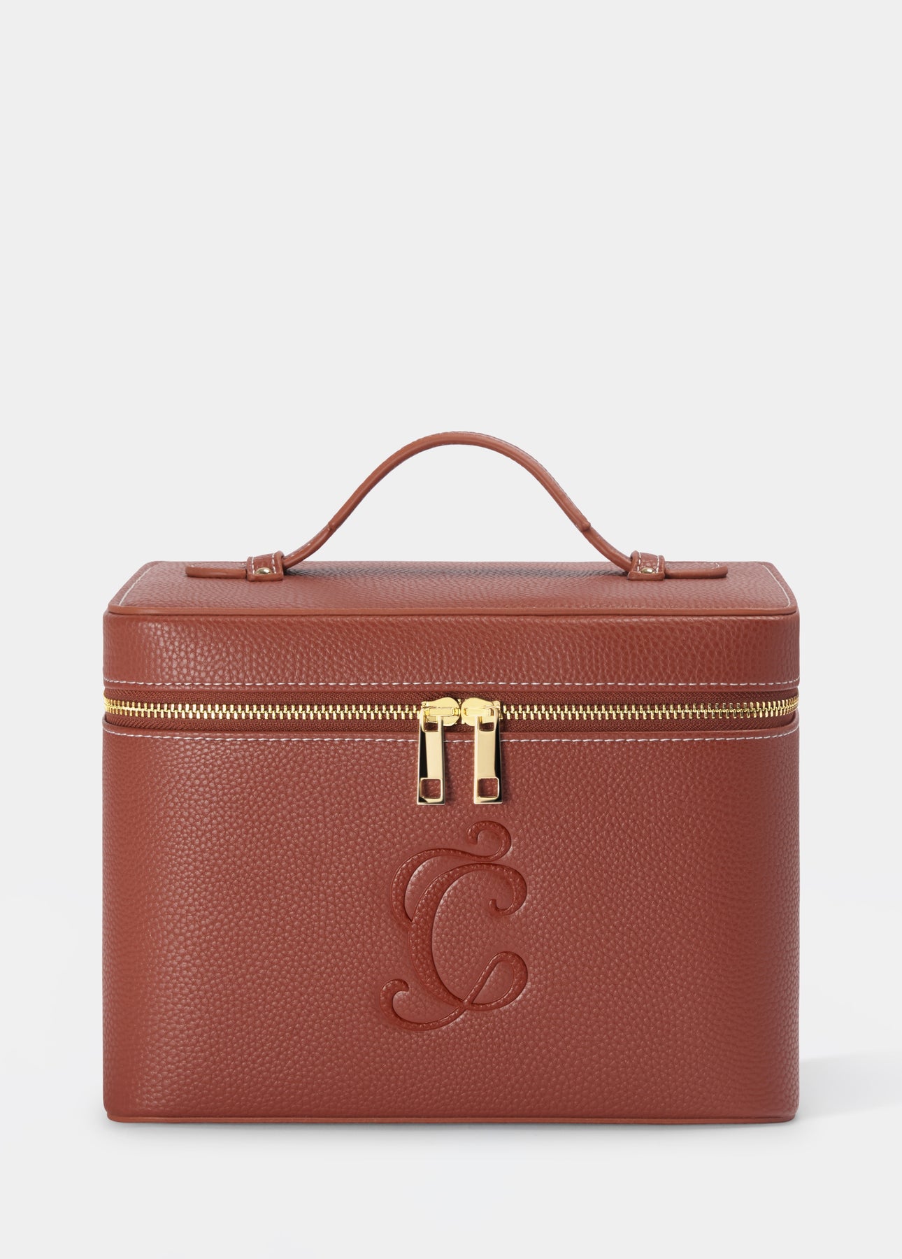 Monogram Vanity Case Amber