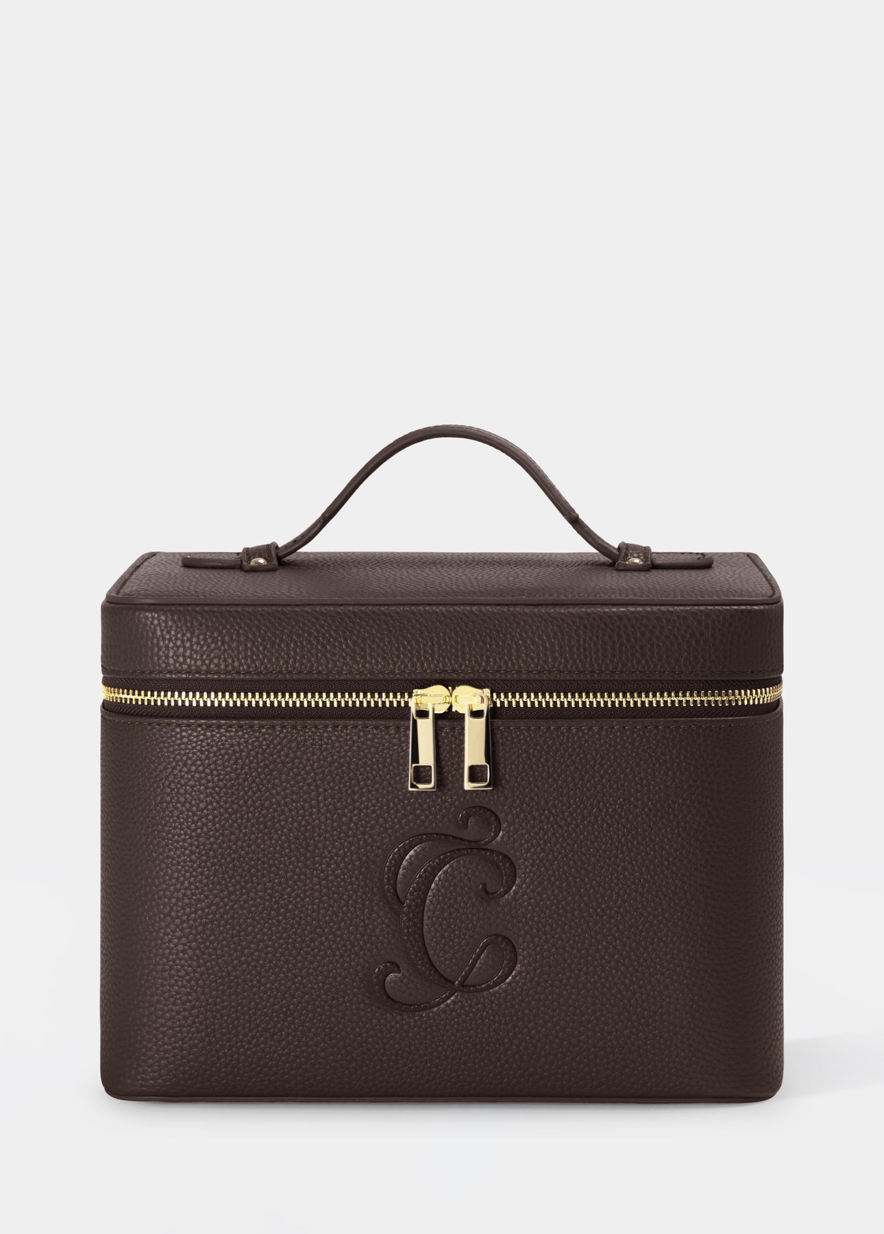Monogram Vanity Case Espresso