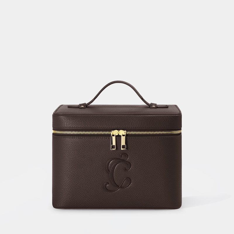 Monogram Vanity Case Espresso