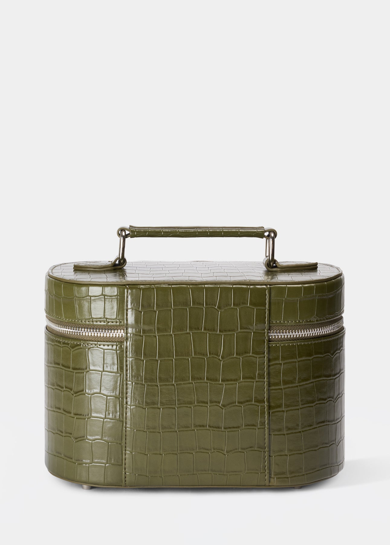 Croc Vanity Case Khaki