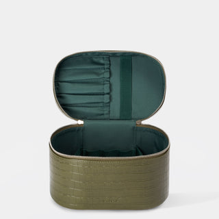 Croc Vanity Case Khaki
